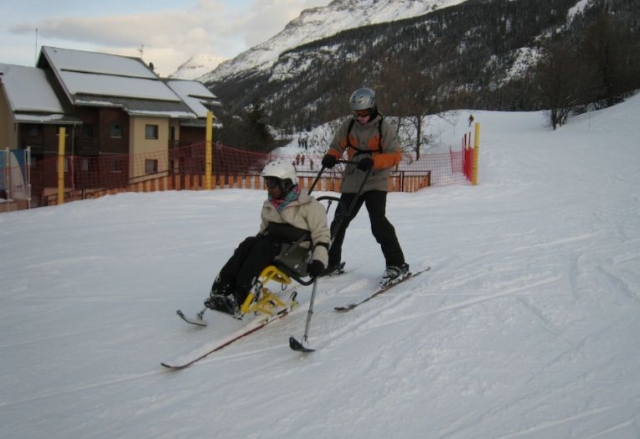  Handiski en Val Cenis 